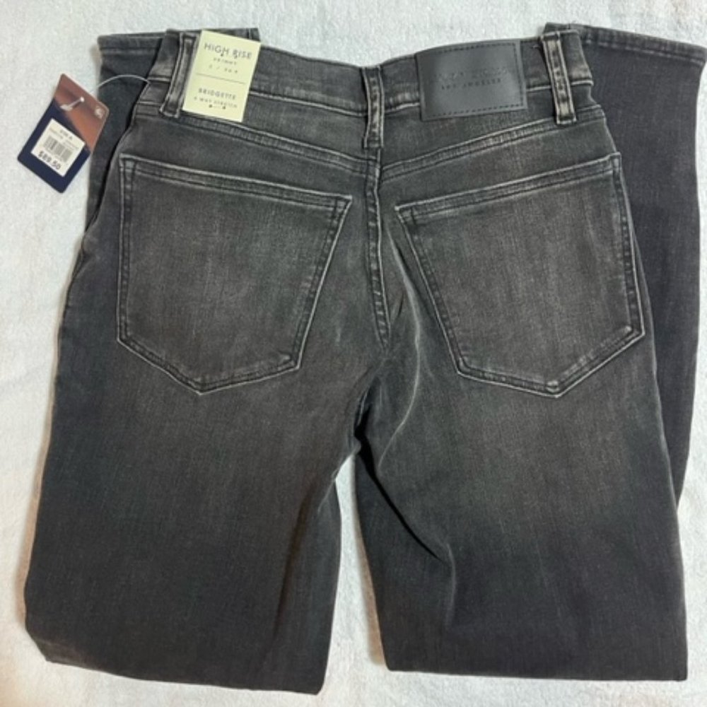 NWT Lucky Brand Women's Bridgette Skinny Jeans - Black. - Picture 6 of 13